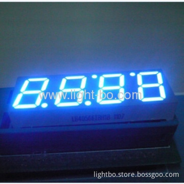 High Brightness 4 Digit 7 Segment Led Clock Display, Various Character Height And Colour Available 